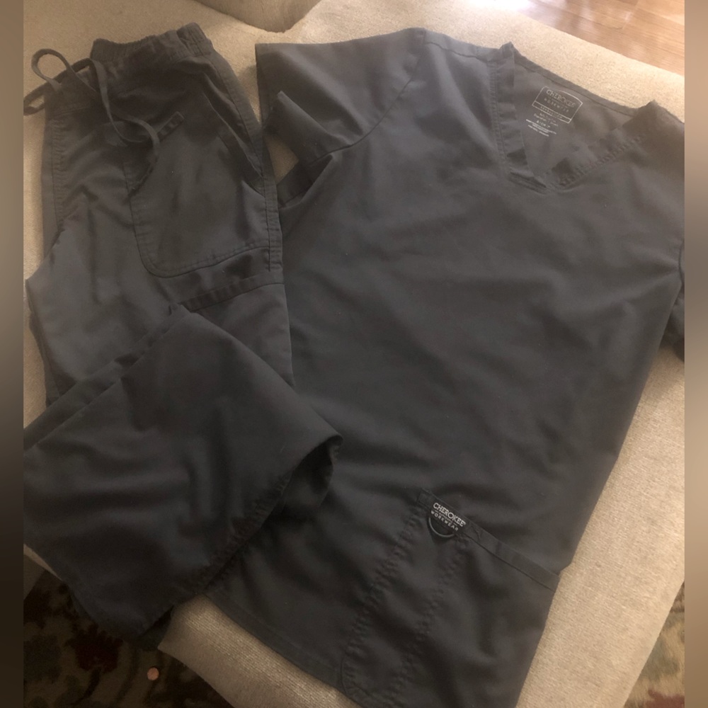 2 piece Cherokee Scrubs, Women’s size Small